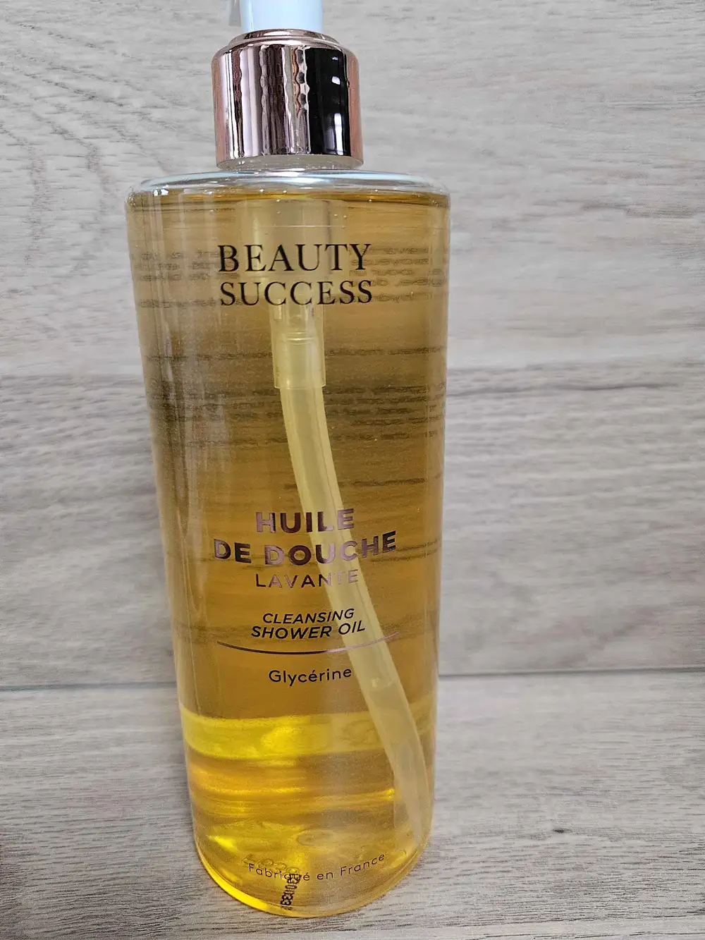 BEAUTY SUCCESS - Huile de douche lavante