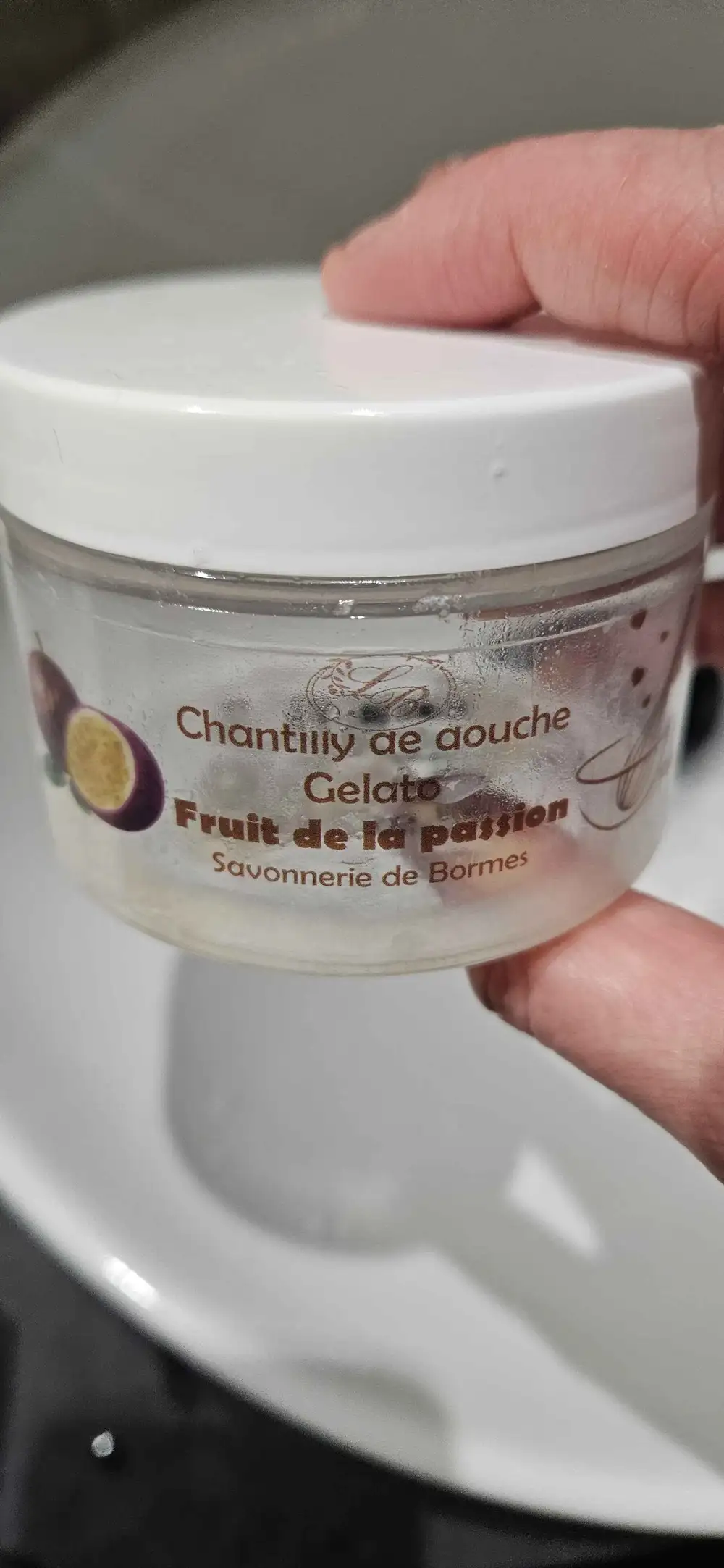 SAVONNERIE-BORMES - Chantilly de douche fruit de la passion