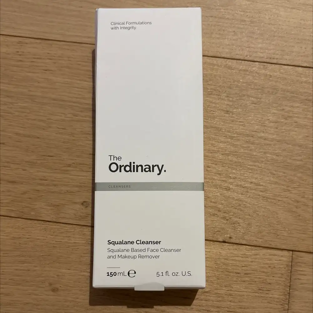 THE ORDINARY - Squalane based face cleanser and makeup remover