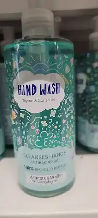 A GOOD CLEAN - Hand wash thyme & coriander