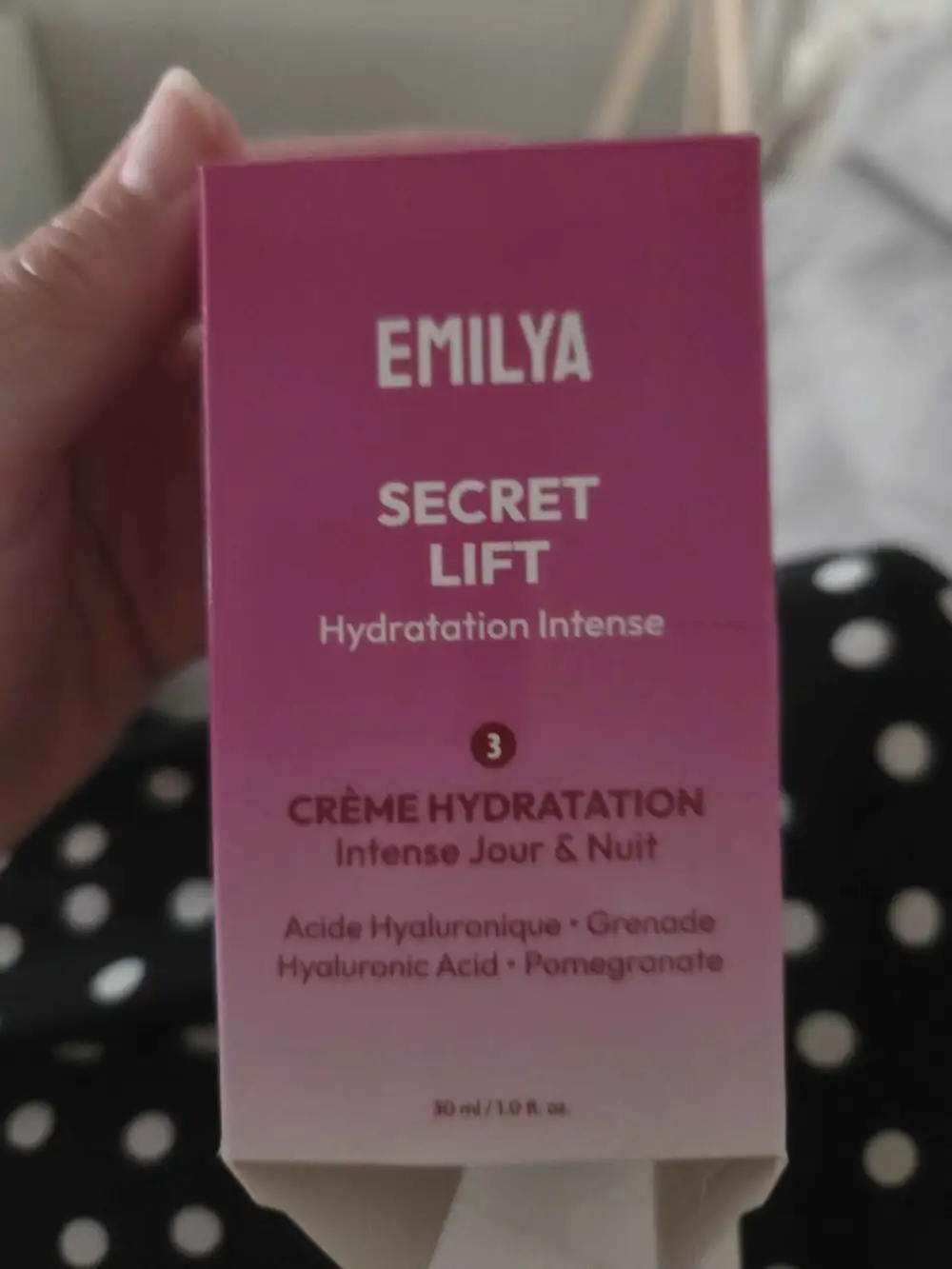 EMILYA - Secret lift - Crème hydratation intense jour & nuit