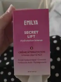 EMILYA - Secret lift - Crème hydratation intense jour & nuit