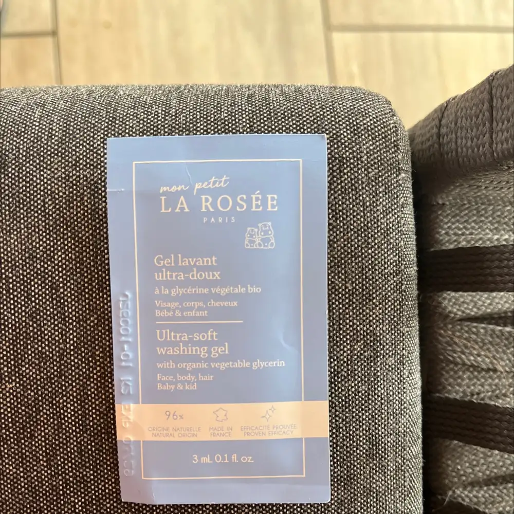LA ROSÉE - Gel lavant ultra-doux à la glycérine végétale bio