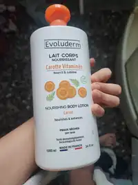 EVOLUDERM - Lait corps - Nourishing body lotion