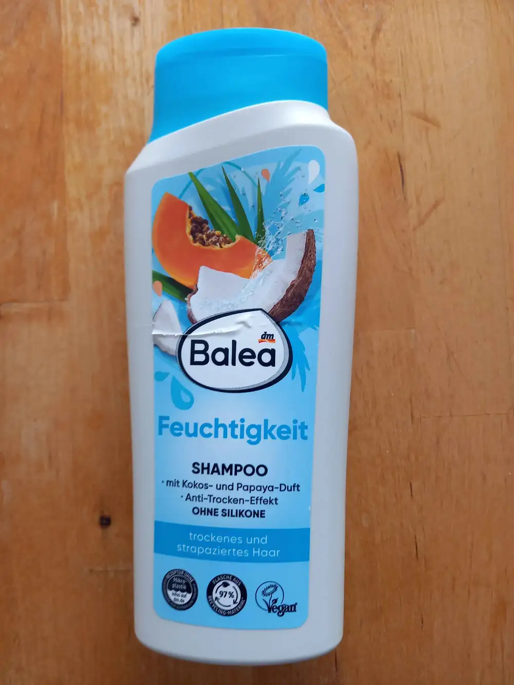 BALEA - Feuchtigkeit - Shampoo mit Kokos- und Papaya Duft