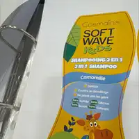 COSMALINE - Soft wave kids - Shampooing 2 en 1 camomille