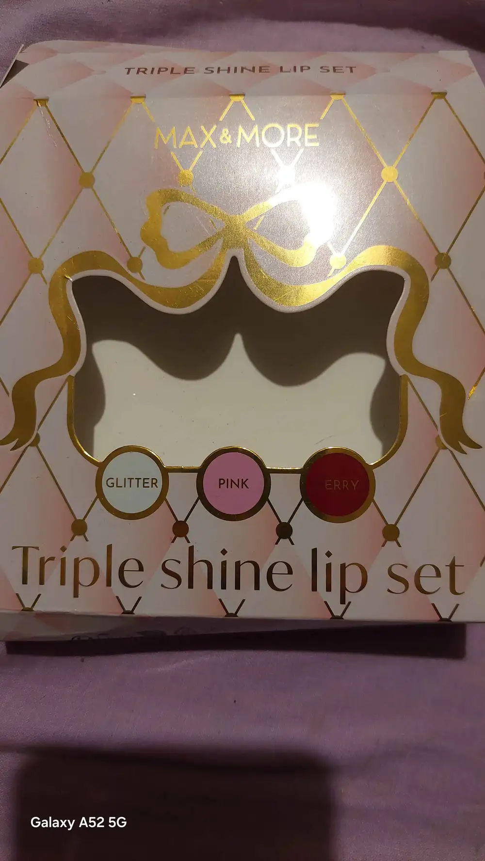 MAX & MORE - Triple shine lip set