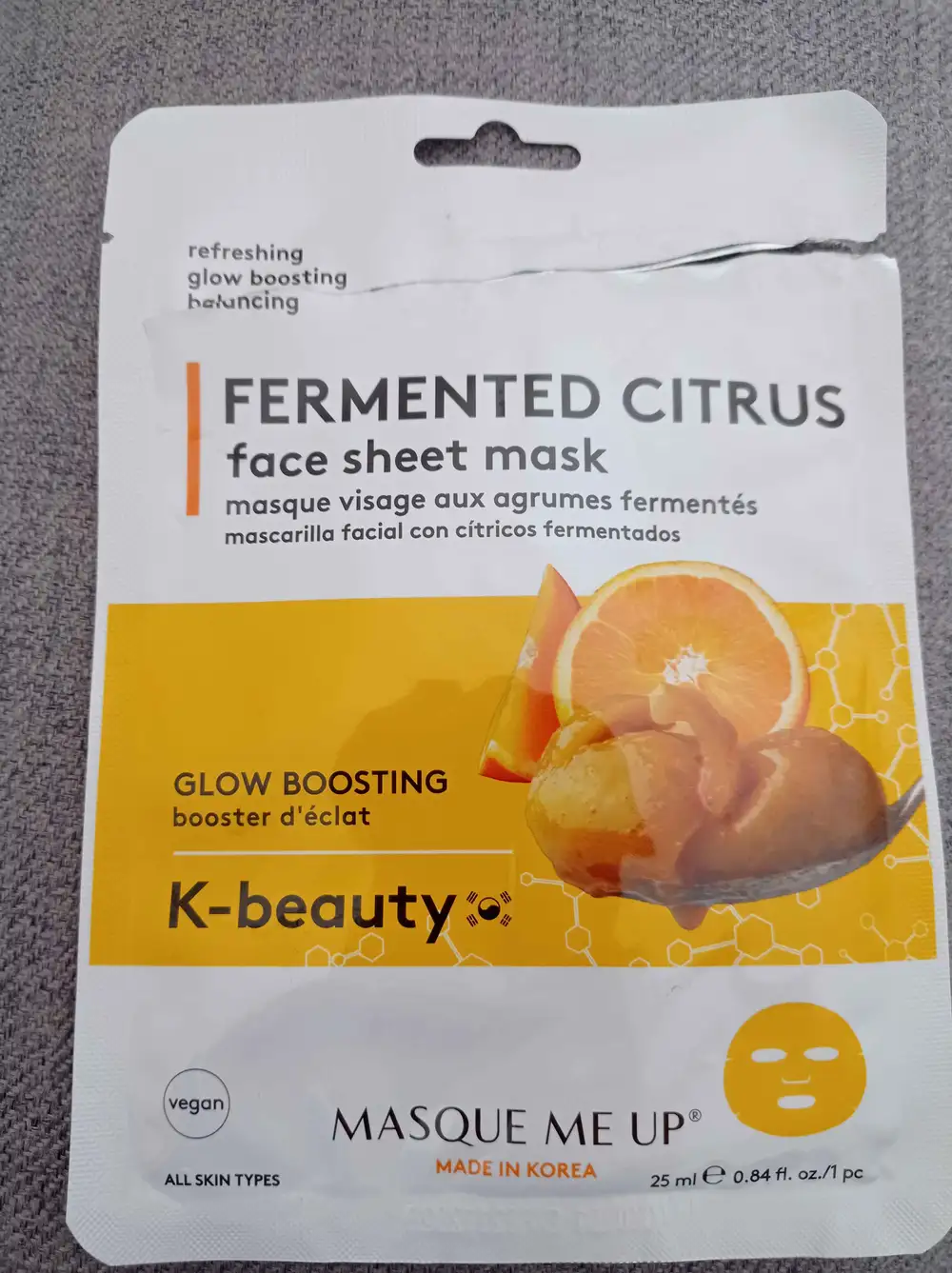 MASQUE ME UP - Masque visage aux agrumes fermentés