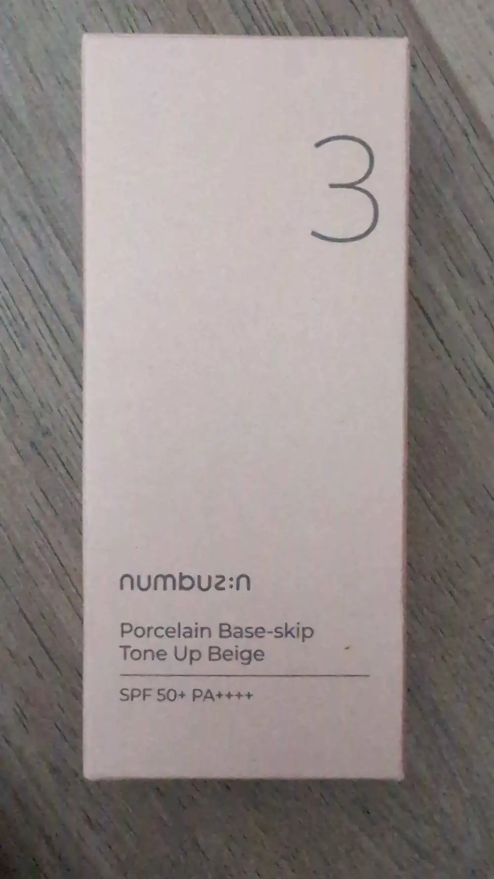 NUMBUZIN - Porcelaine base skip tone up beige
