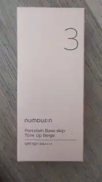 NUMBUZIN - Porcelaine base skip tone up beige