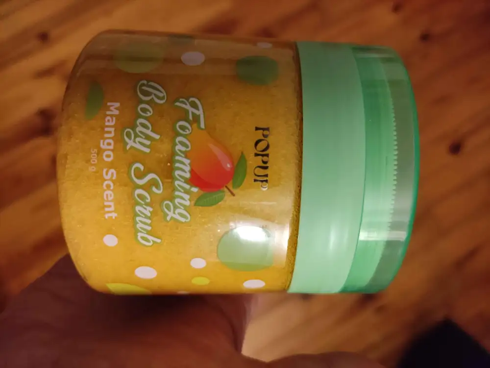 POPUP - Foaming body scrub mango scent