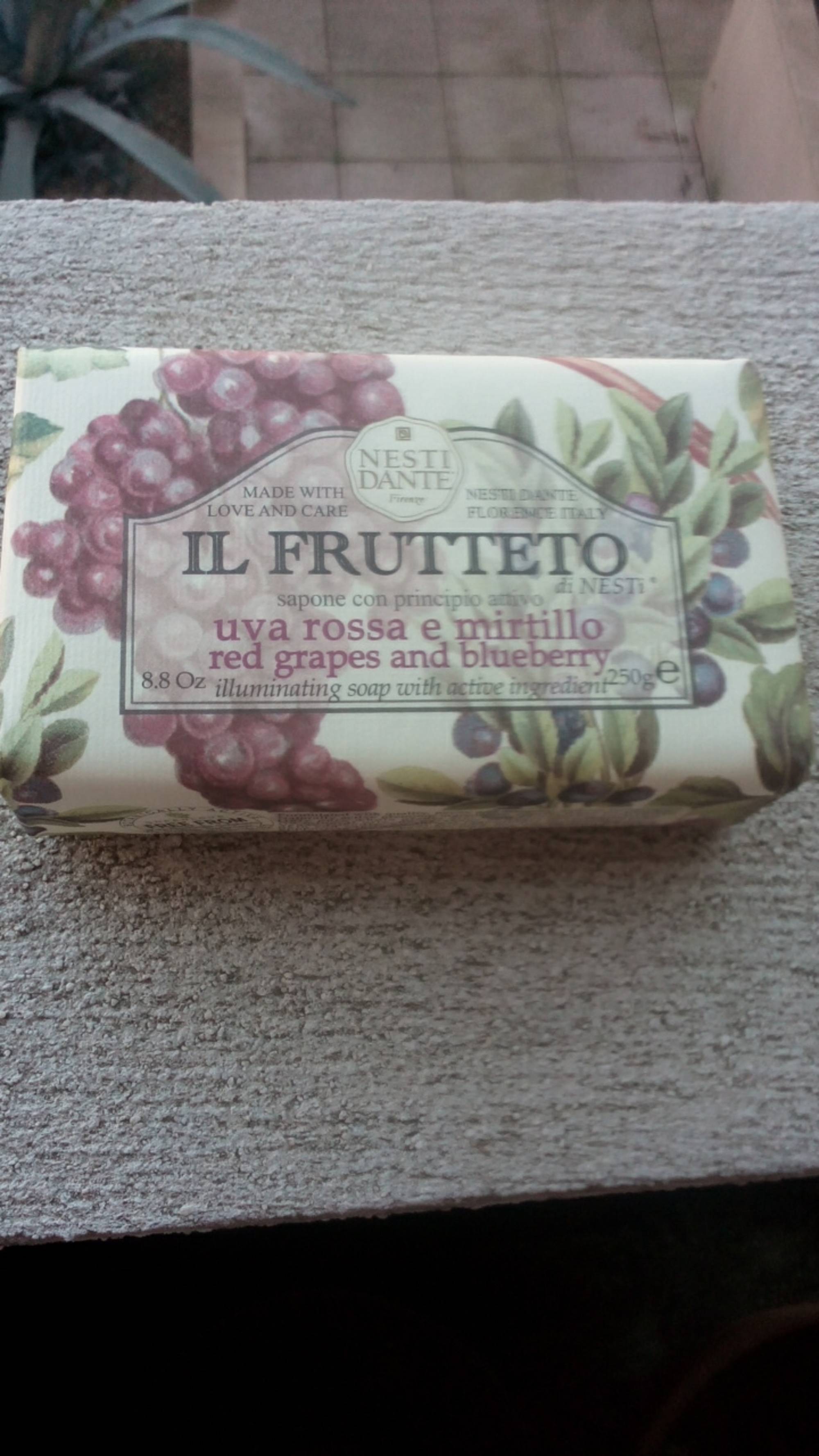 Buy Nesti Dante Il Frutteto Illuminating Soap Red Grapes
