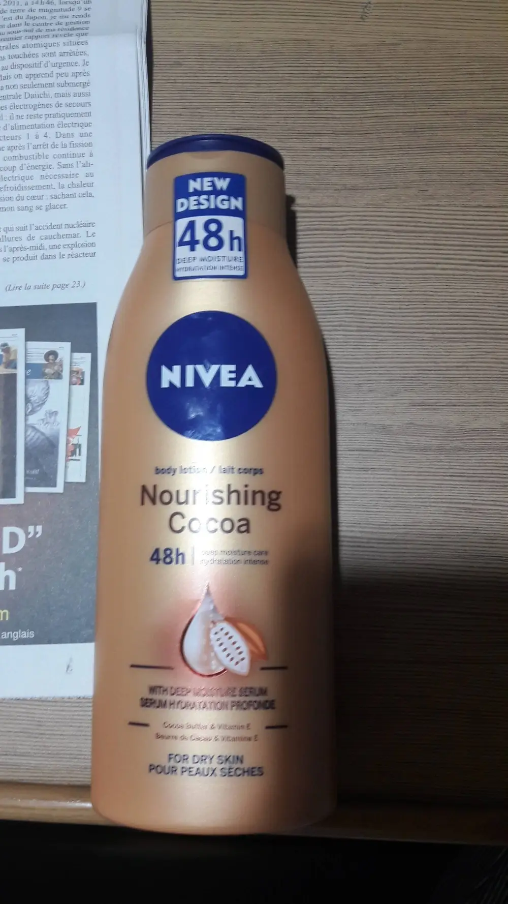 NIVEA - Nourishing cocoa - Lait corps 48h