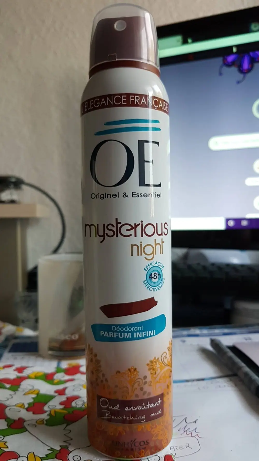 OE ORIGINEL & ESSENTIEL - Mysterious night - Déodorant parfum infini 48h