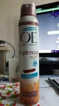 OE ORIGINEL & ESSENTIEL - Mysterious night - Déodorant parfum infini 48h