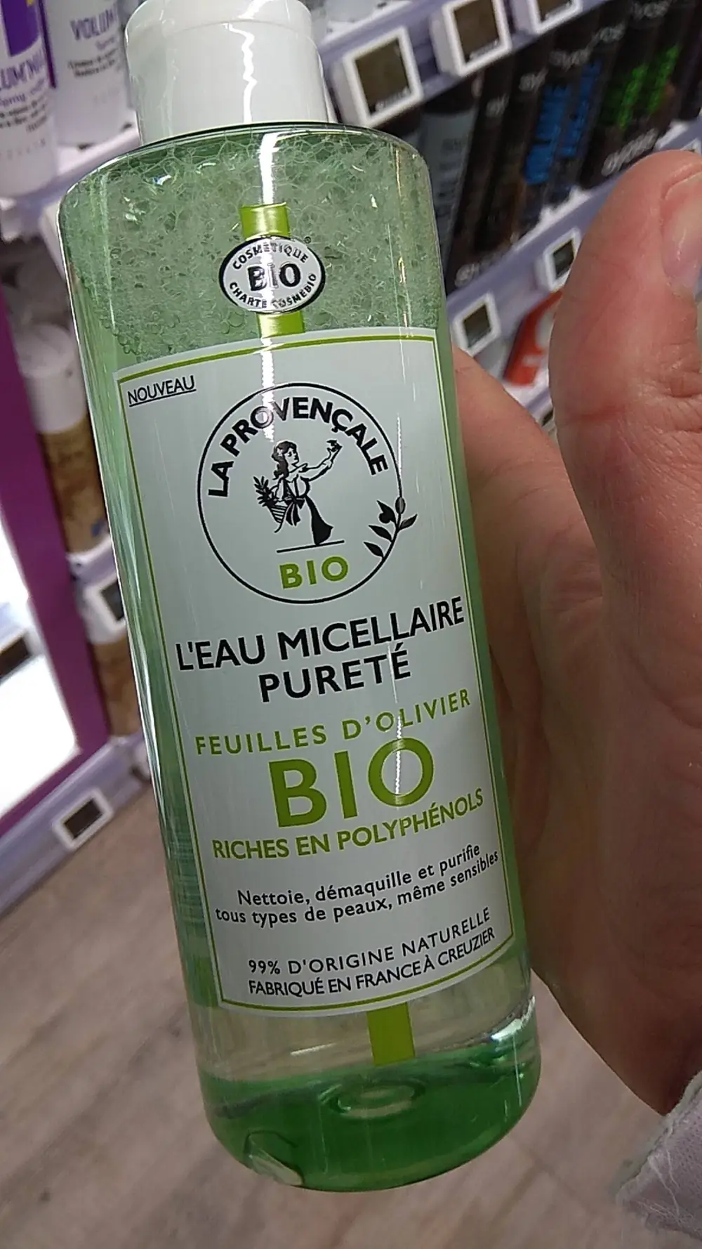 LA PROVENÇALE - Feuilles d'olivier bio - L'Eau micellaire pureté