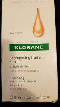 KLORANE - Shamppoing traitant nutritif