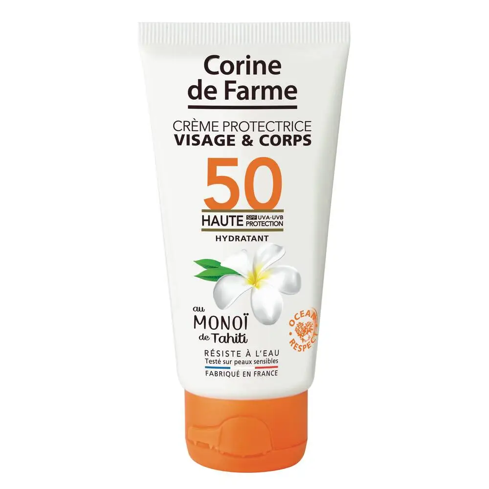 CORINE DE FARME - C De Farme CREME PROTECTRICE VISAGE ET CORPS SPF50 TUBE 50ML