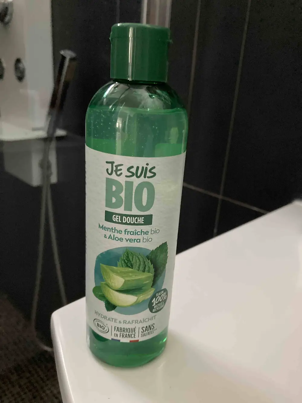 JE SUIS BIO - Menthe fraîche & Aloe vera - Gel douche