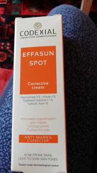 CODEXIAL - Effasun spot - Corrective cream