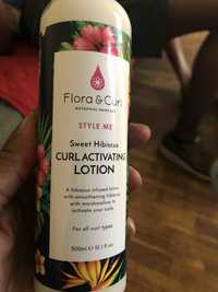 FLORA & CURL - Style me - Sweet hibiscus curl activating lotion