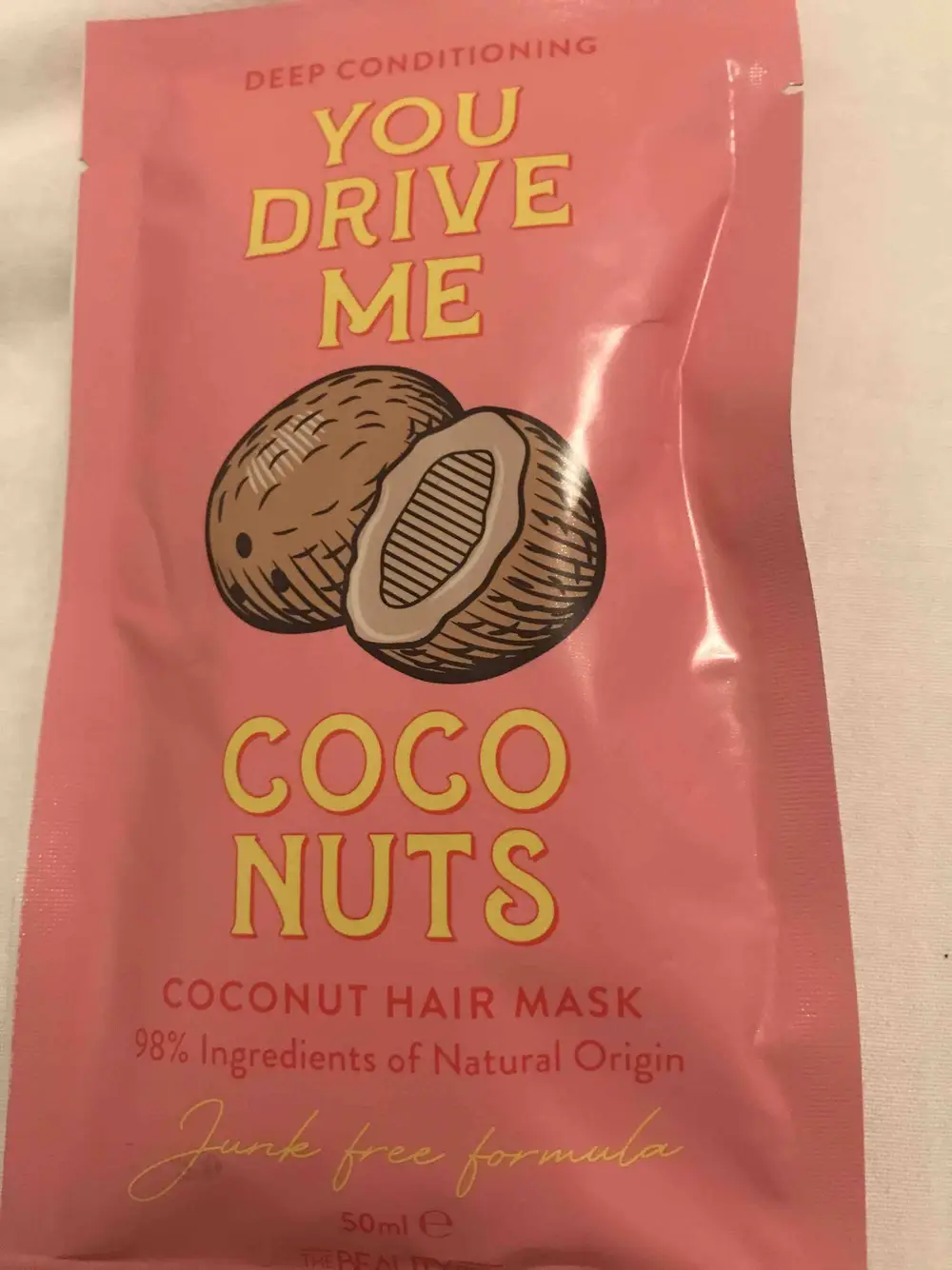 ORANGE CREATIVES - You drive me - Coconut hair mask