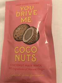 ORANGE CREATIVES - You drive me - Coconut hair mask