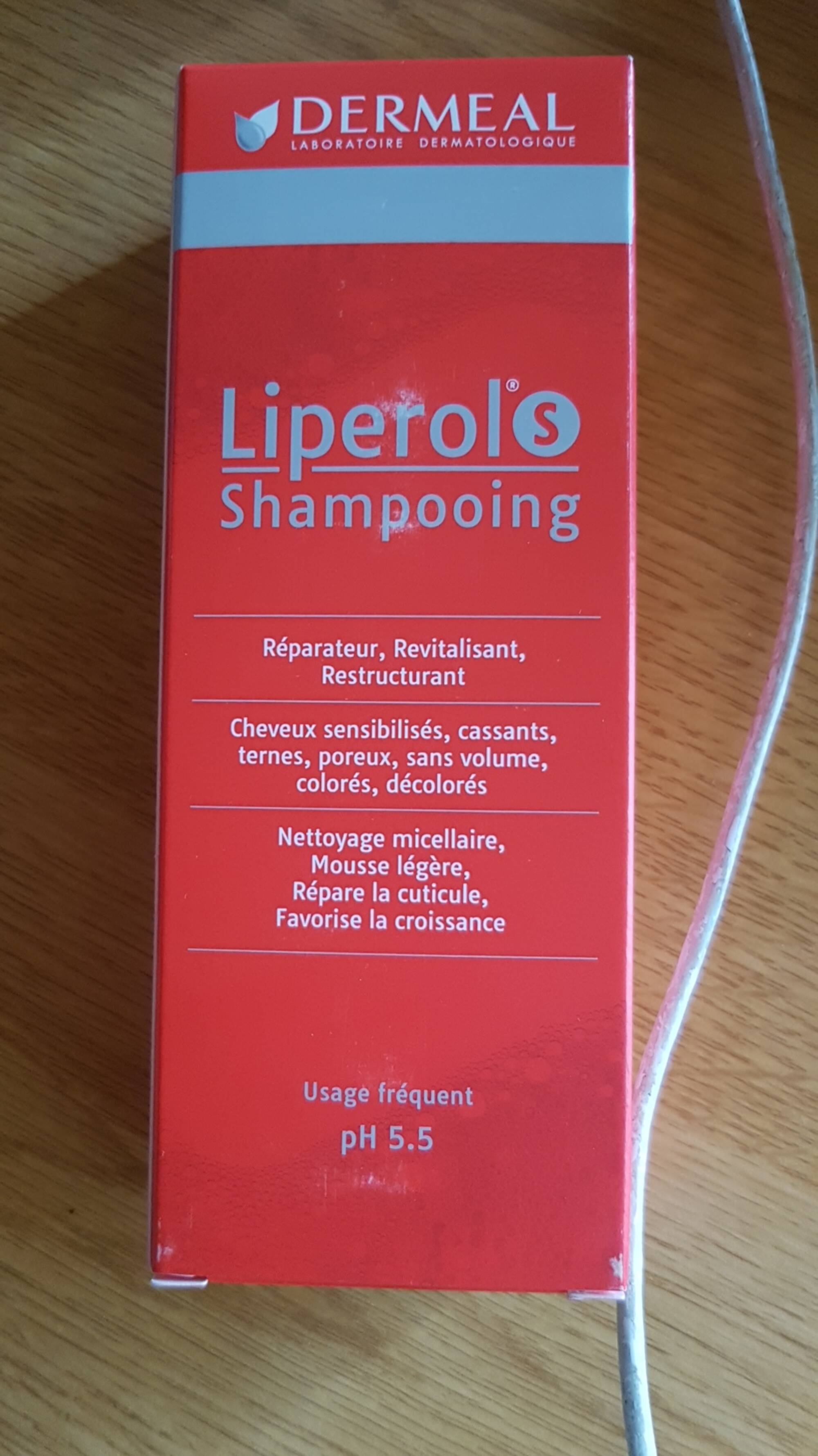 DERMEAL - Liperol - Shampooing réparateur