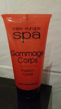MISS EUROPE - Passion corail - Gommage corps
