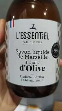 L ESSENTIEL - Savon liquide de Marseille à l'huile d'olive