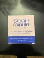SOAP MINUTE - Savon exfoliant intense aux pépins de raisin