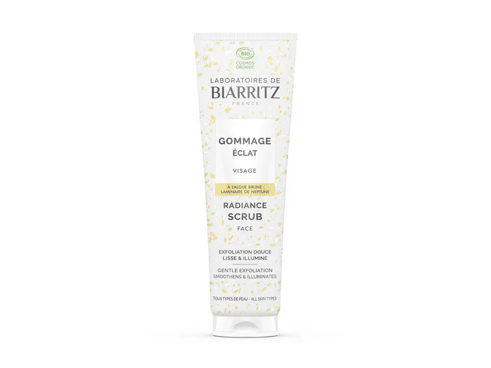 LABORATOIRES DE BIARRITZ - GOMMAGE ÉCLAT VISAGE CERTIFIÉ BIO - 75 ML