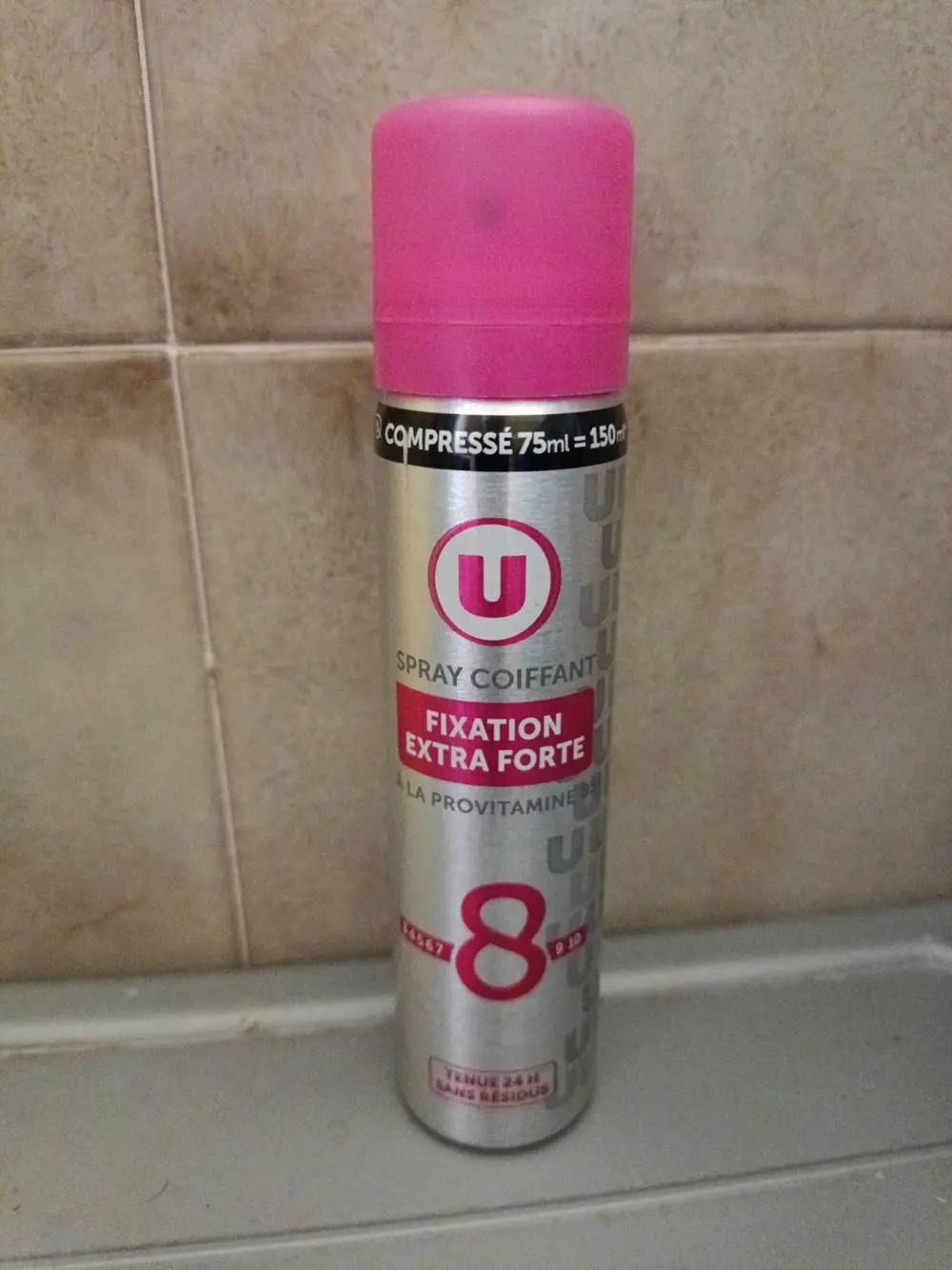 BY U - MAGASINS U - Spray coiffant fixation extra forte 8