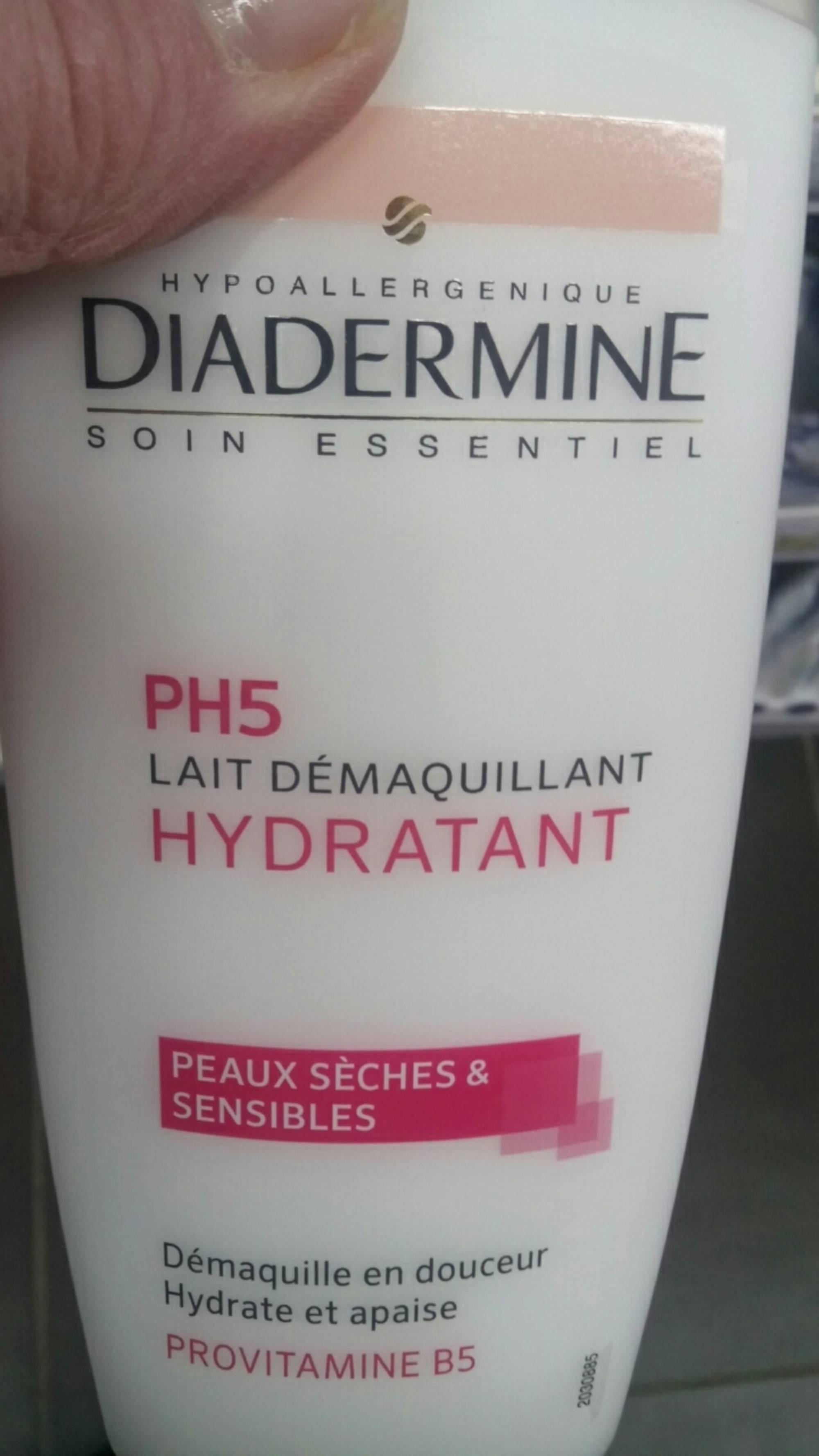DIADERMINE - Ph5 - Lait démaquillant hydratant