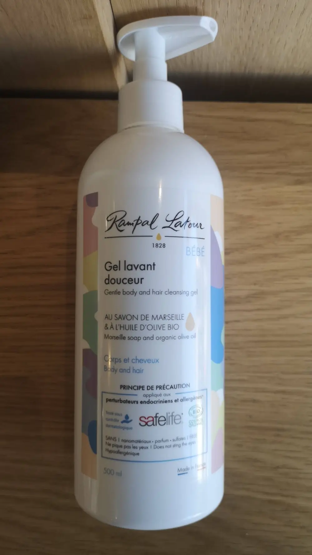 RAMPAL LATOUR - Bébé - Gel lavant douceur au savon de Marseille