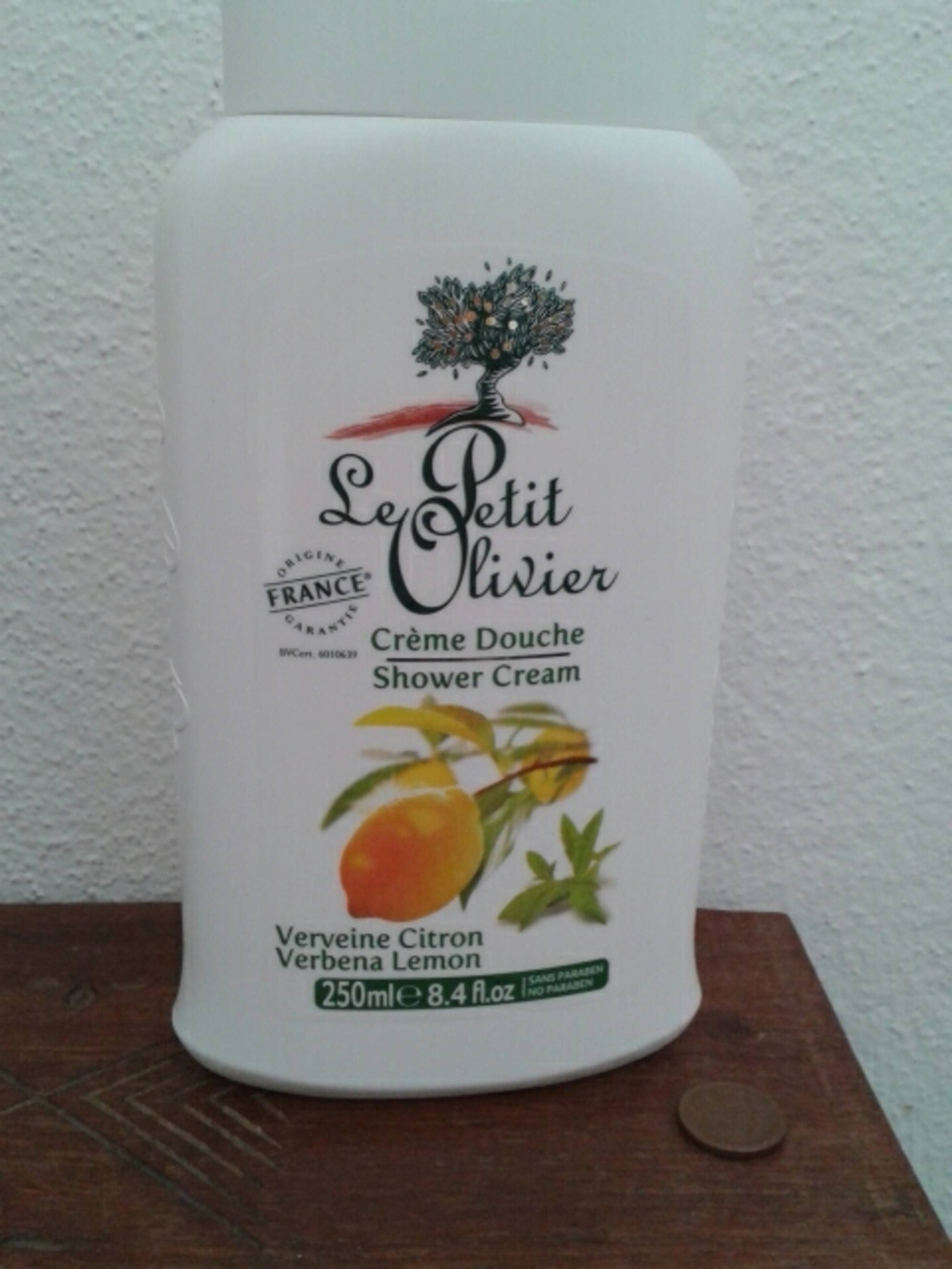 LE PETIT OLIVIER - Verveine citron - Crème douche 