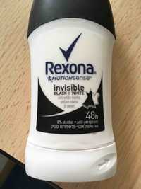 REXONA - Invisible black + white - Anti-perspirant 48h