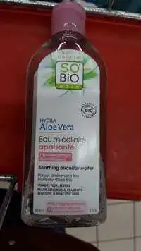 SO'BIO ÉTIC - Hydra aloe vera - Eau micellaire apaisante