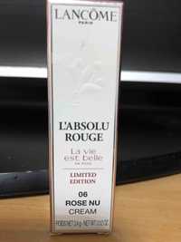 LANCÔME - L'absolu Rouge 06 Rose nu cream
