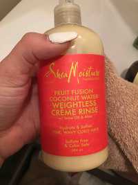 SHEA MOISTURE - Fruit fusion coconut water - Weightless crème rinse