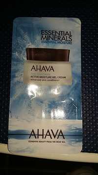 AHAVA - Time to hydrate - Active moisture gel cream