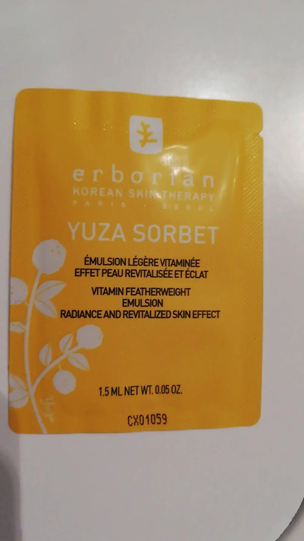 ERBORIAN - Yuza sorbet 