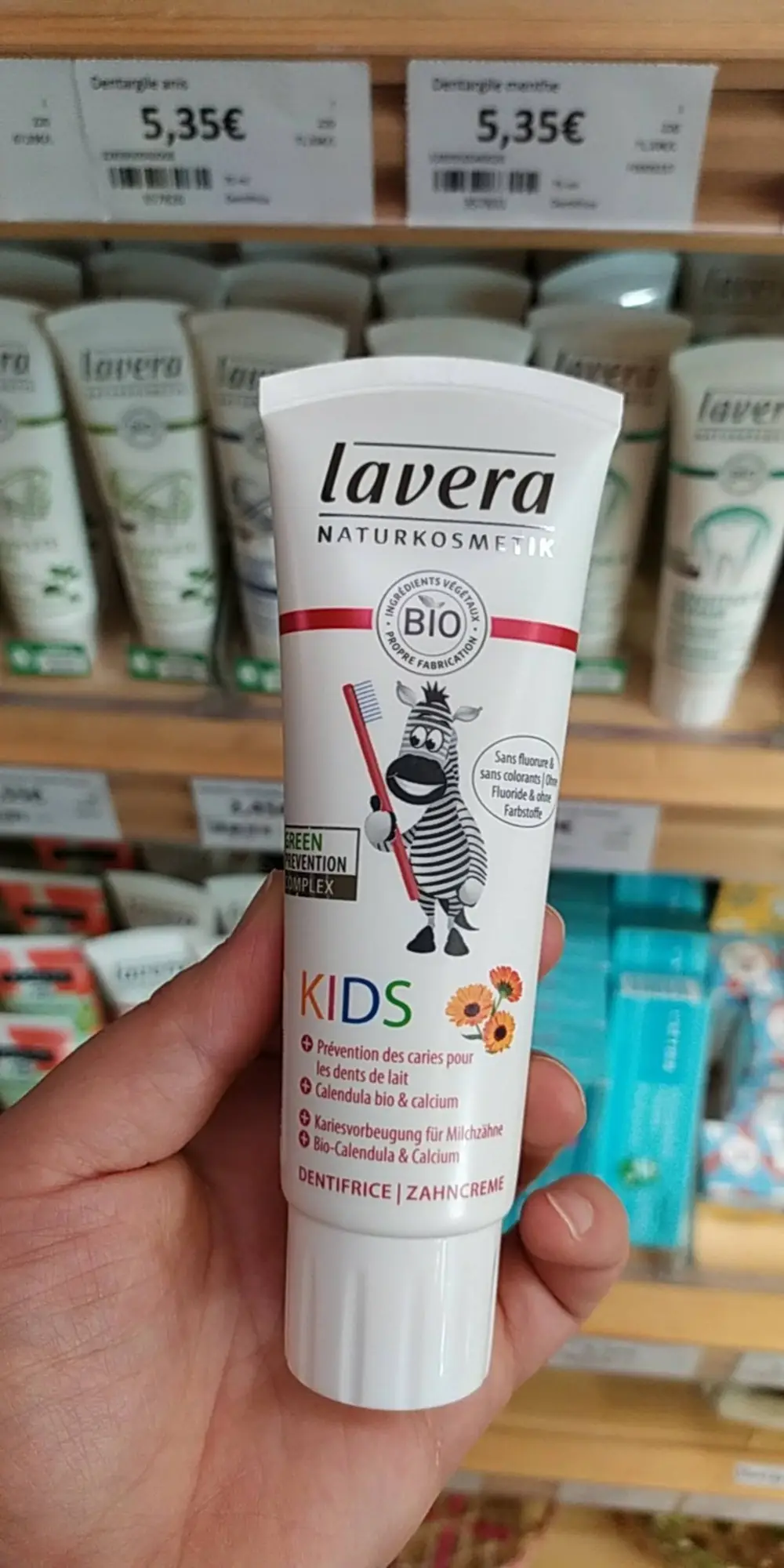 LAVERA NATURKOSMETIK - Kids - Dentifrice bio