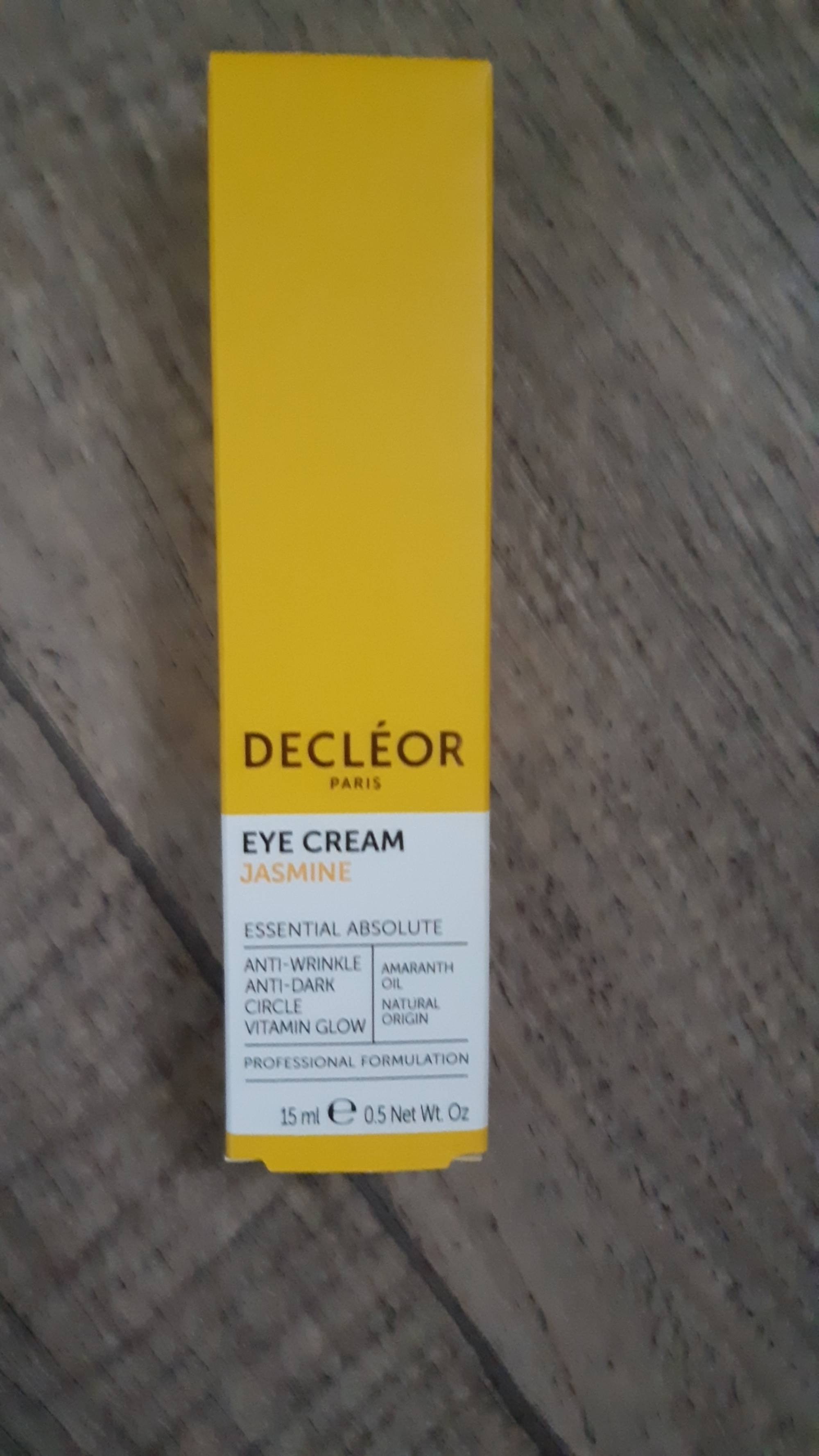 DECLÉOR - Jasmine - Eye cream