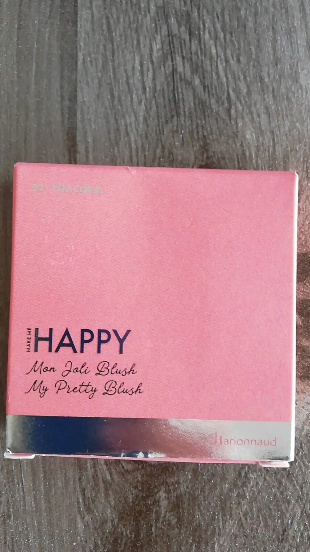 MARIONNAUD - Make me happy - Mon joli blush 03 pop coral