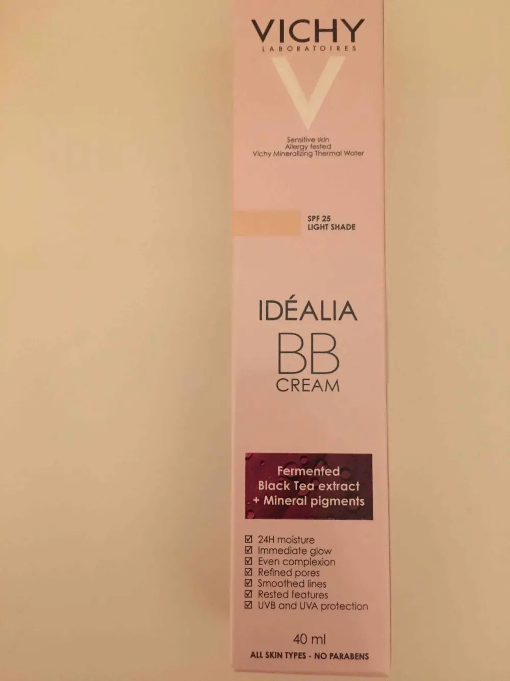 VICHY - Idéalia bb crème - spf 25 teinte claire