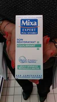 MIXA - Expert peau sensible - Soin réhydratant équilibrant