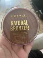RIMMEL - Natural bronzer - Poudre bronzante ultra fine 002 sunbronze