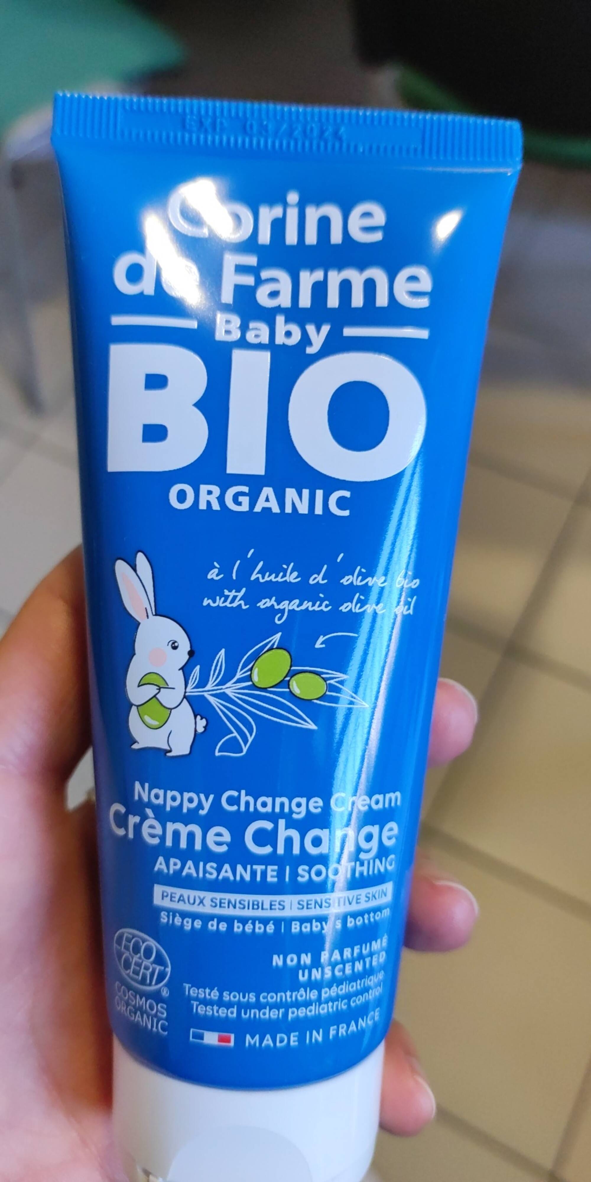 CORINE DE FARME - Baby Bio organic - Crème de change