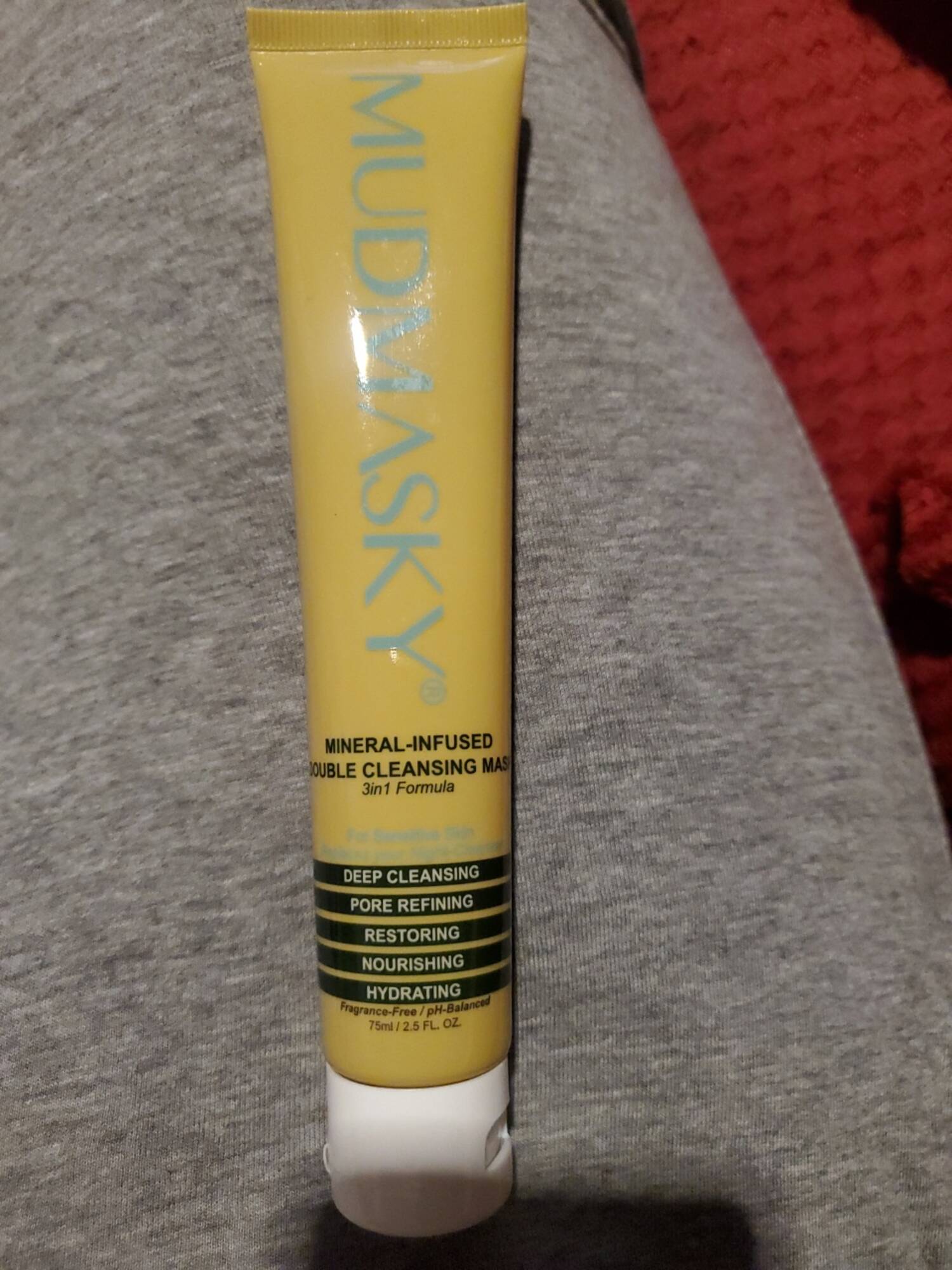 MUDMASKY - Mineral-infused double cleansing mask
